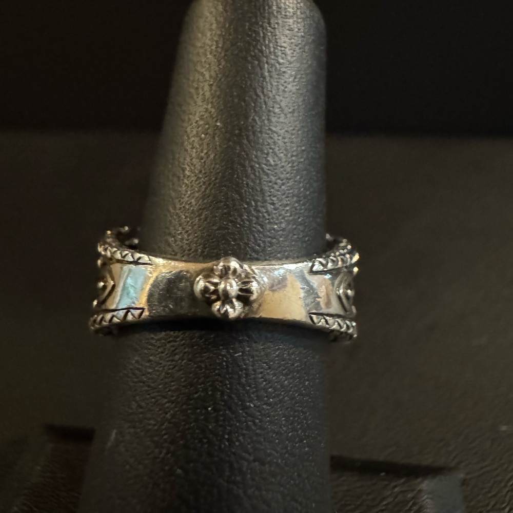 Barbara Bixby Sterling & 18k Citrine Ring - Picture 4 of 8